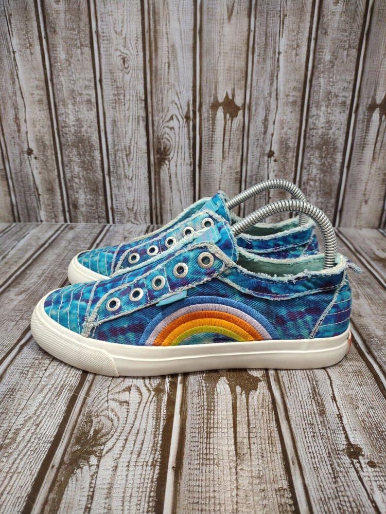 Blowfish Malibu Big Kid's Playwire Tie Dye Size 7 Slip-On Sneaker